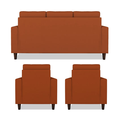 Adorn India Darcy 3+1+1 5 Seater Sofa Set (Beige) (3 Year Warranty)