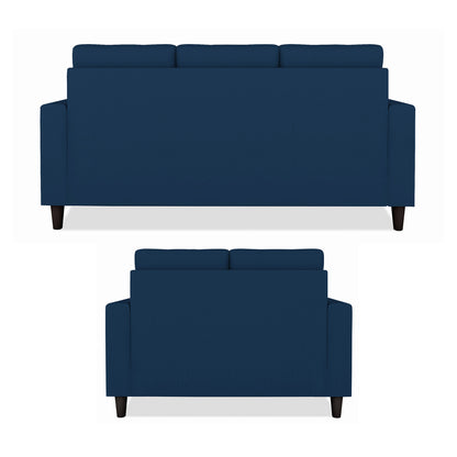 Adorn India Darcy 3+2 5 Seater Sofa Set (Beige) (3 Year Warranty)