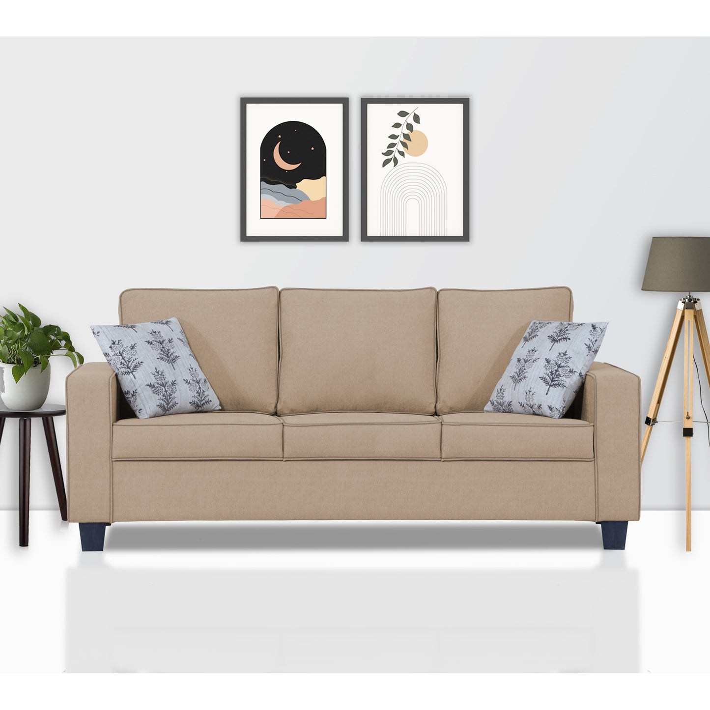 Adorn India Camden 3 Seater Sofa