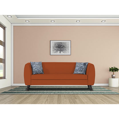 Adorn India Mason 3 Seater Sofa (Aqua Blue)