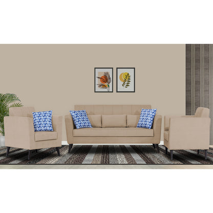 Adorn India Daniel 3+1+1 5 Seater Sofa Set