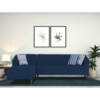 Adorn India Exclusive Mystic L Shape 6 Seater Sofa Set (LHS) (3 Year Warranty)