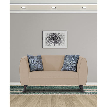 Adorn India Mason 2 Seater Sofa (Aqua Blue)