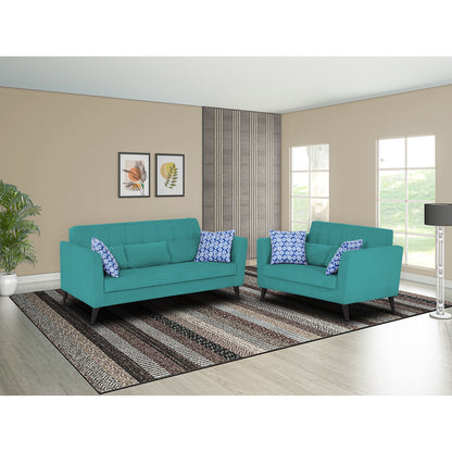 Adorn India Daniel 3+2 5 Seater Sofa Set