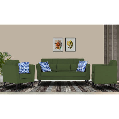 Adorn India Daniel 3+1+1 5 Seater Sofa Set