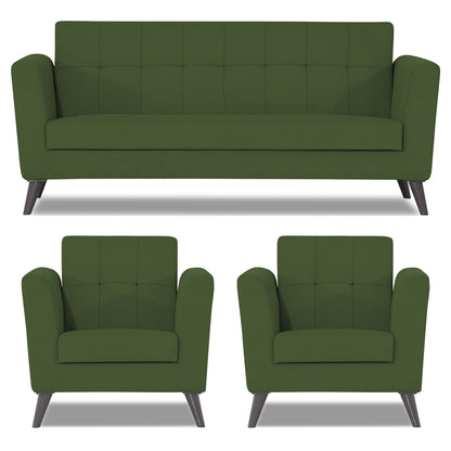 Adorn India Dannis 3+1+1 5 Seater Sofa Set