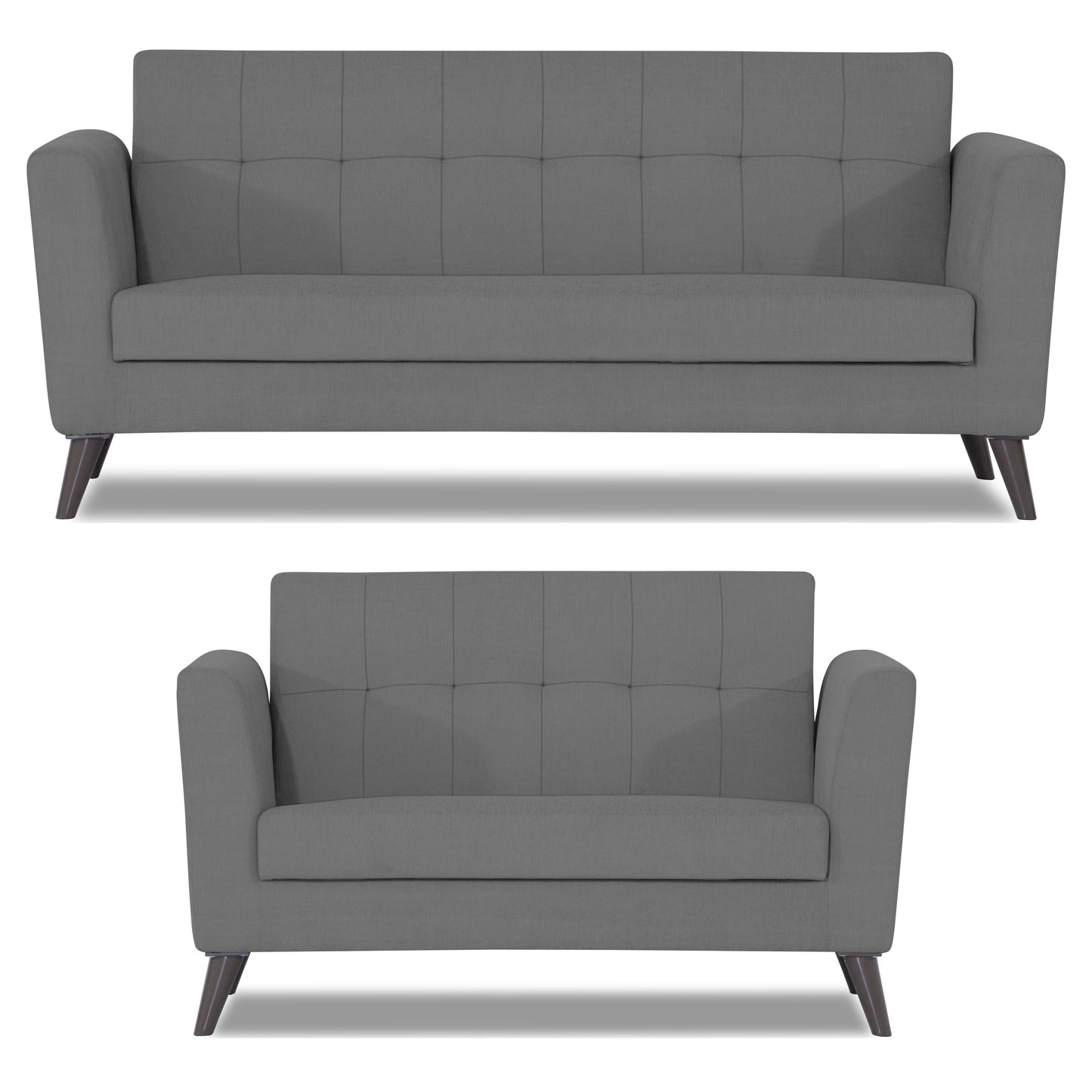 Adorn India Dannis 3+2 5 Seater Sofa Set