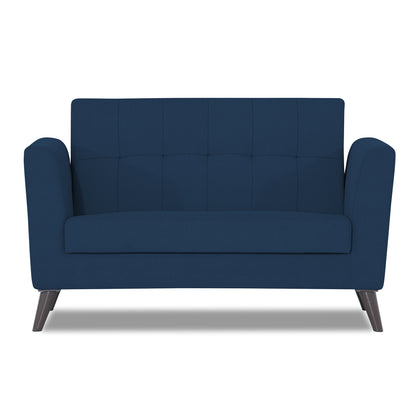 Adorn India Dannis 2 Seater Sofa (Blue) (3 Year Warranty)