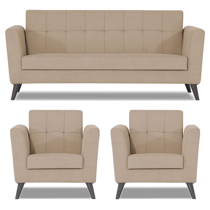 Adorn India Dannis 3+1+1 5 Seater Sofa Set