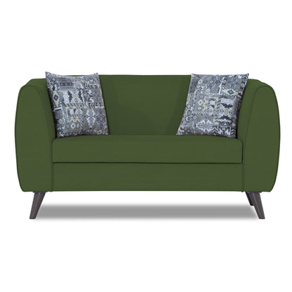 Adorn India Mason 2 Seater Sofa (Aqua Blue)