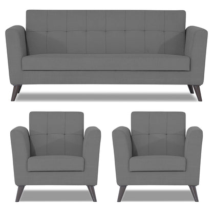 Adorn India Dannis 3+1+1 5 Seater Sofa Set