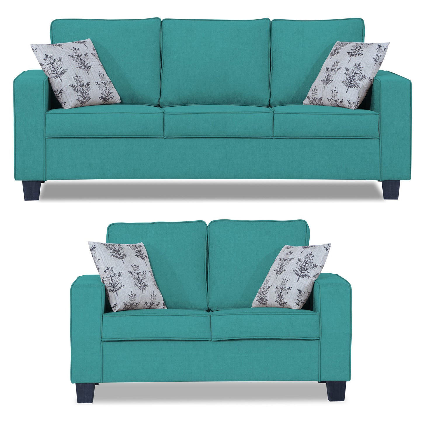 Adorn India Camden 5 Seater 3+2 Sofa Set