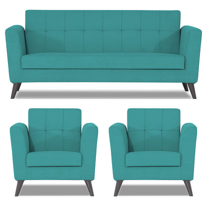 Adorn India Dannis 3+1+1 5 Seater Sofa Set
