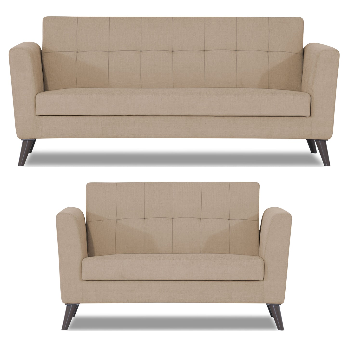 Adorn India Dannis 3+2 5 Seater Sofa Set