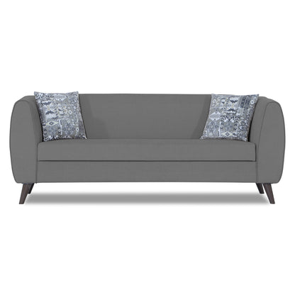 Adorn India Mason 3 Seater Sofa (Aqua Blue)
