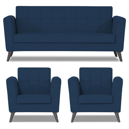 Adorn India Dannis 3+1+1 5 Seater Sofa Set