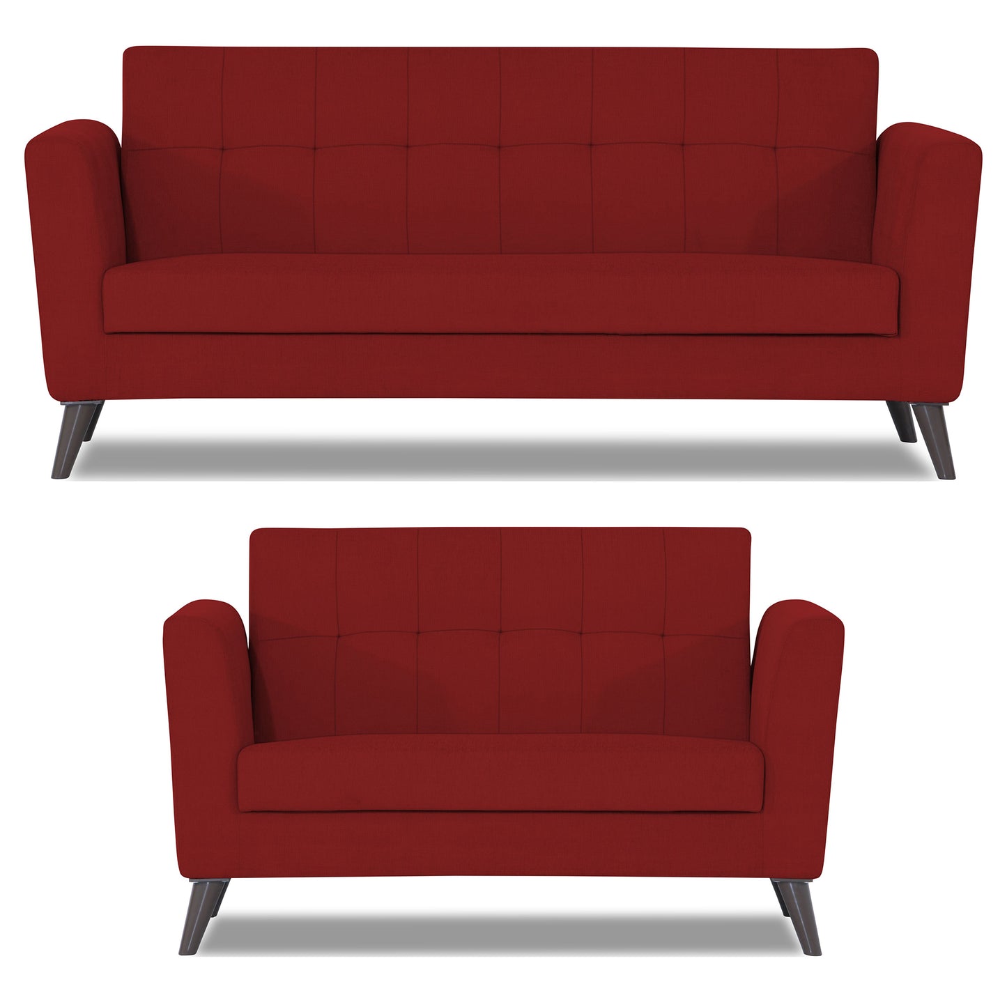 Adorn India Dannis 3+2 5 Seater Sofa Set