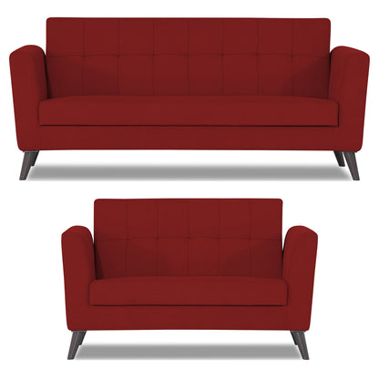 Adorn India Dannis 3+2 5 Seater Sofa Set