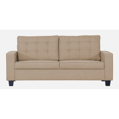 Adorn India Raptor 3 Seater Sofa (Beige)