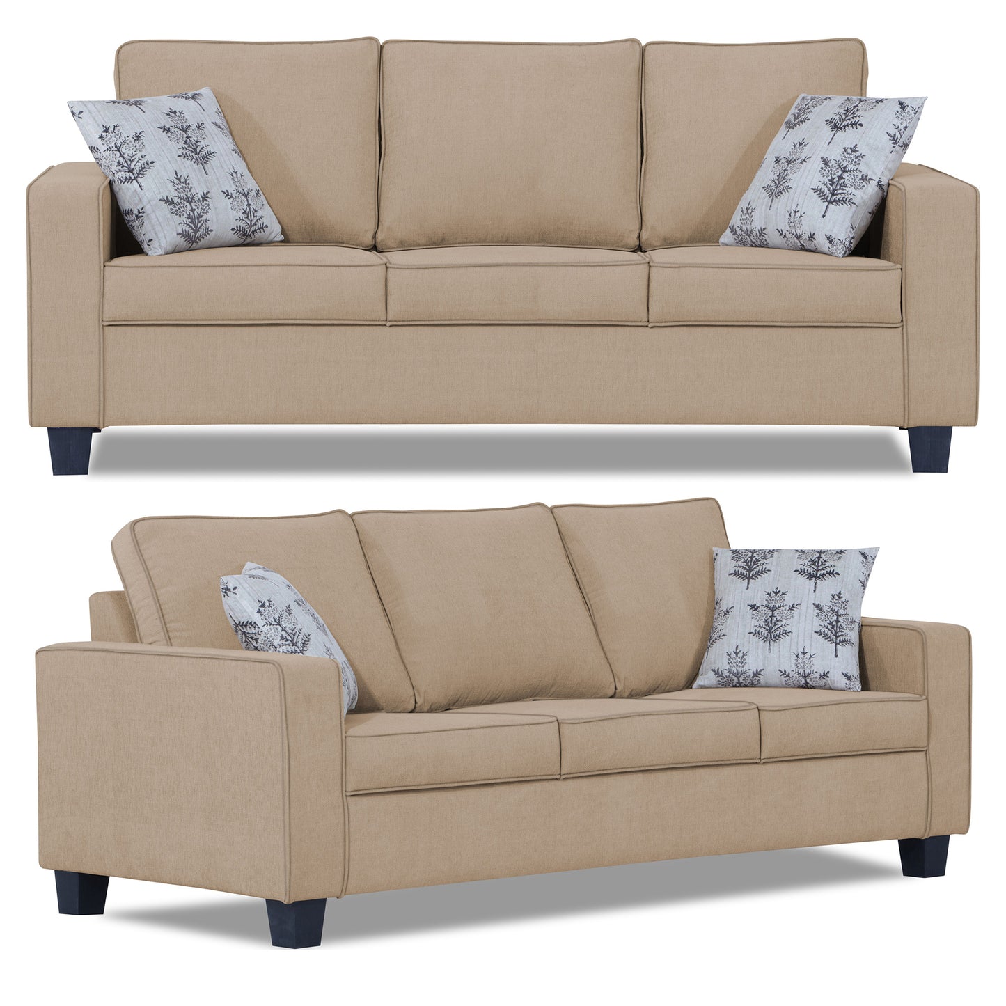Adorn India Camden 5 Seater 3+2 Sofa Set