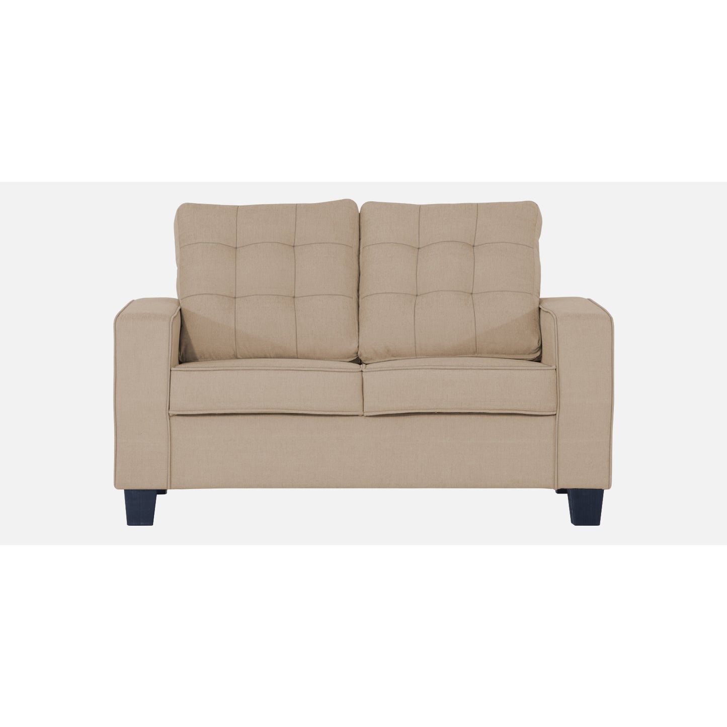 Adorn India Raptor 2 Seater Sofa (Beige)
