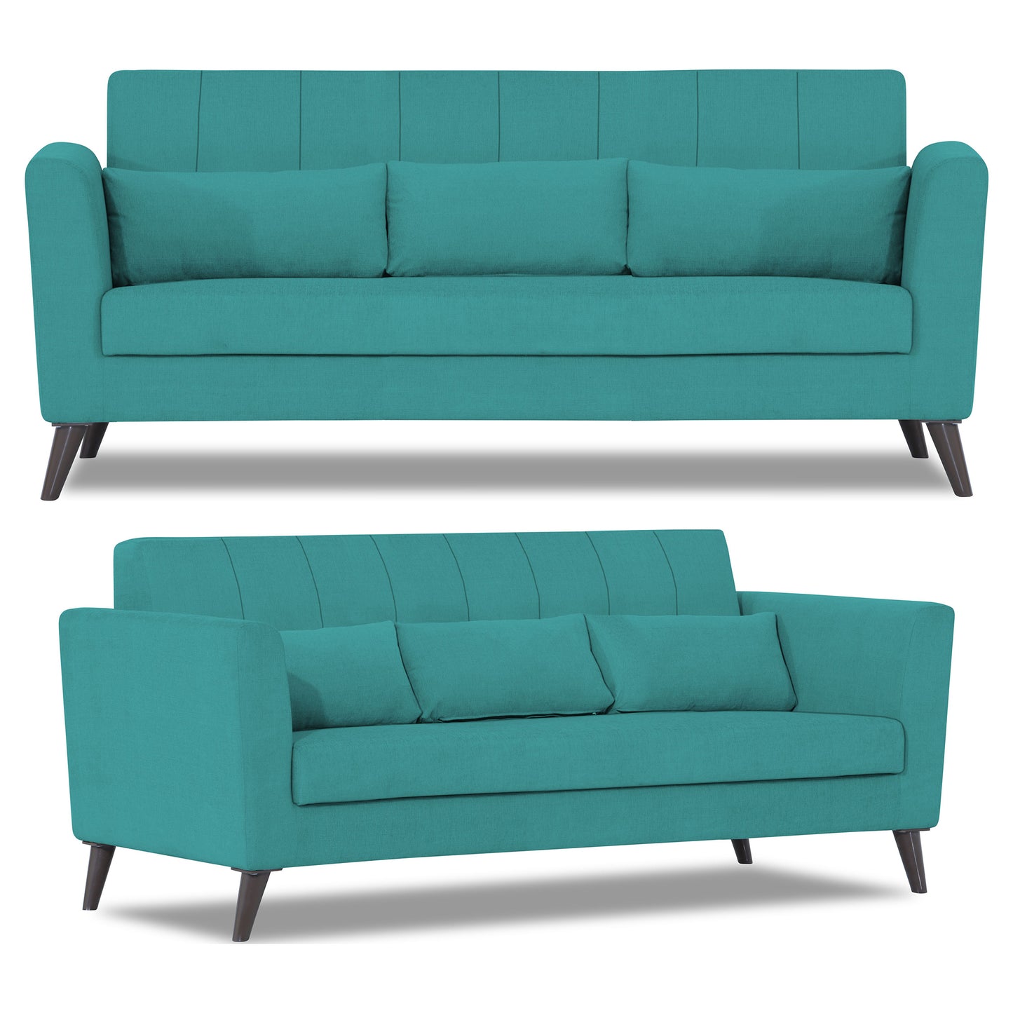 Adorn India Daniel 3+1+1 5 Seater Sofa Set