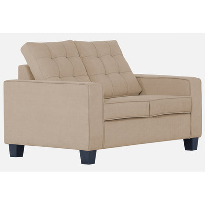 Adorn India Raptor 2 Seater Sofa (Beige)