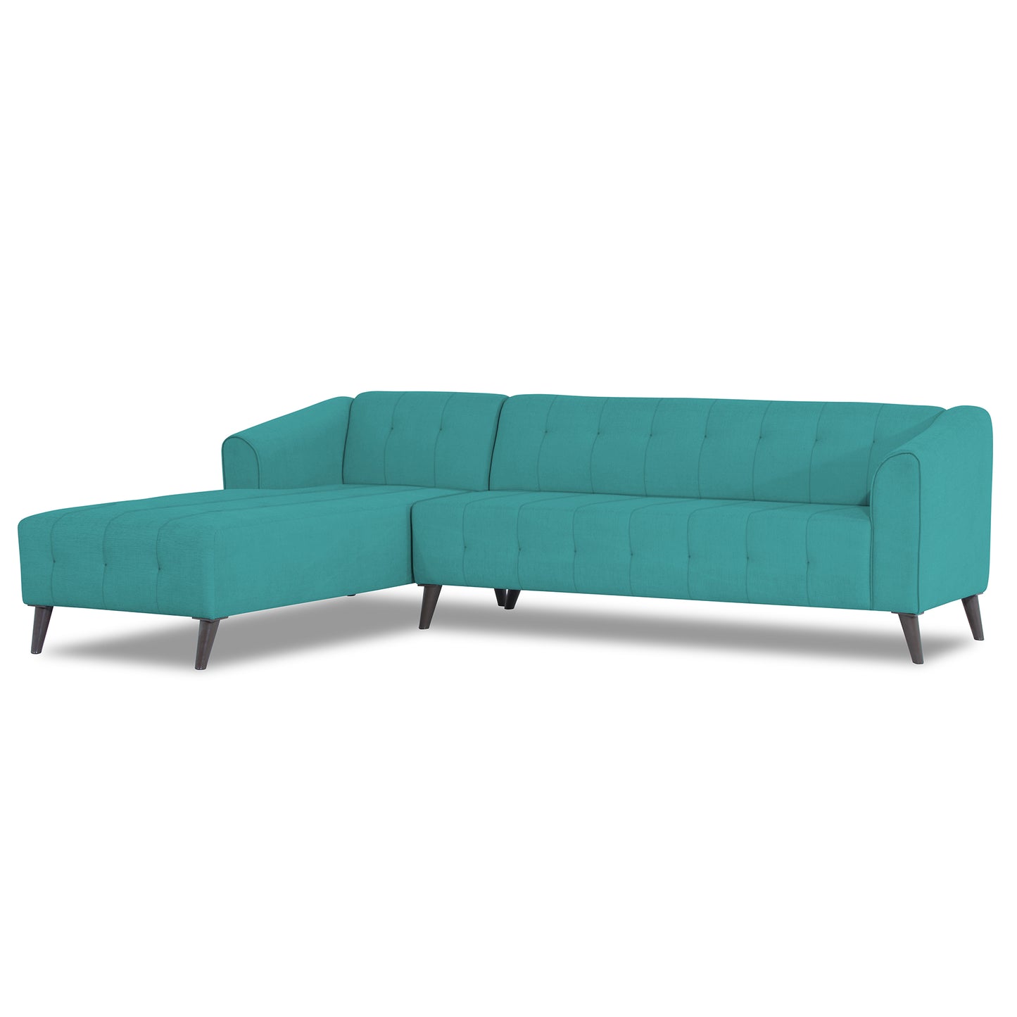 Adorn India Exclusive Mystic L Shape 6 Seater Sofa Set (LHS) (3 Year Warranty)