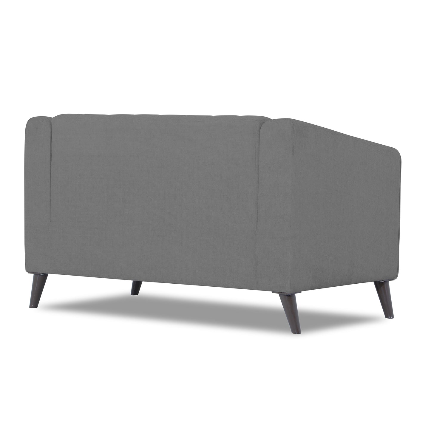 Adorn India Premium Laurel 2 Seater Sofa (Grey) (3 Year Warranty)