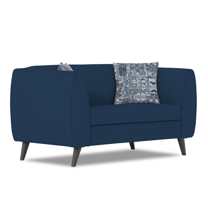 Adorn India Mason 2 Seater Sofa (Aqua Blue)