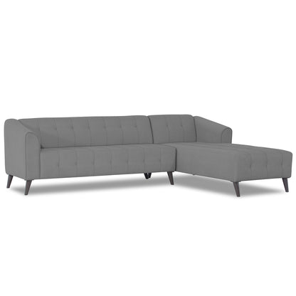 Adorn India Exclusive Mystic L Shape 6 Seater Sofa Set (RHS) (3 Year Warranty)