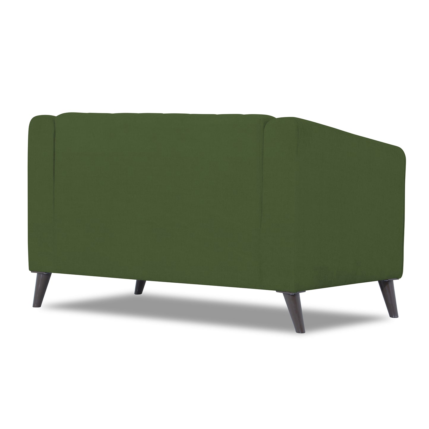 Adorn India Premium Laurel 2 Seater Sofa (Green) (3 Year Warranty)