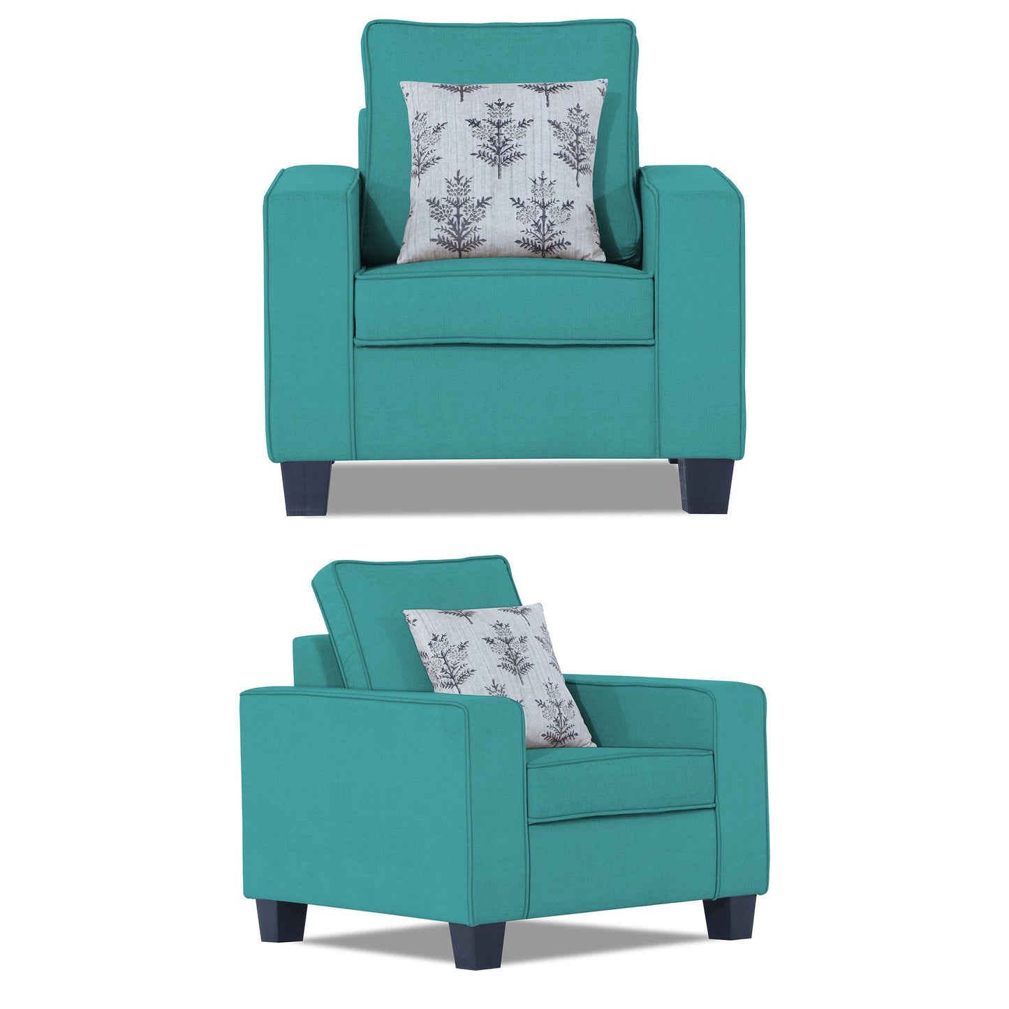 Adorn India Camden 5 Seater 3-1-1 Sofa Set
