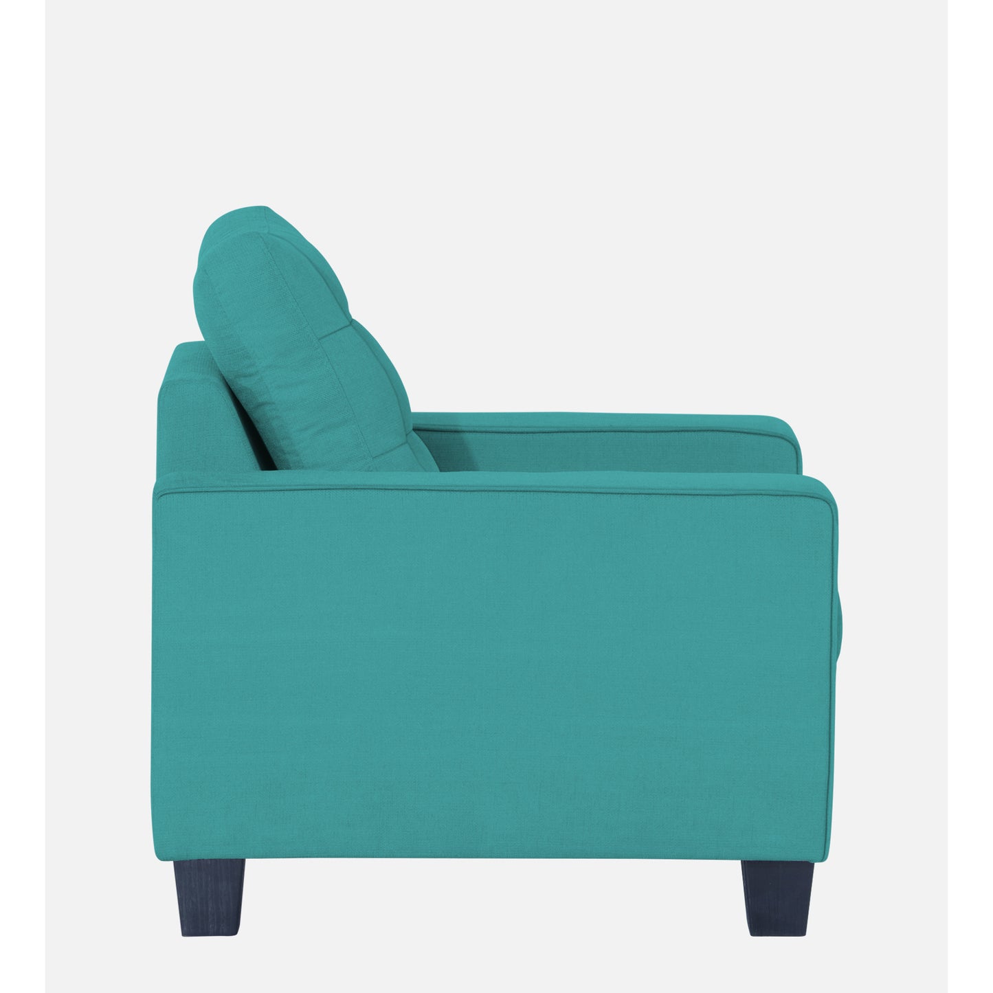 Adorn India Raptor 1 Seater Sofa (Aqua Blue)