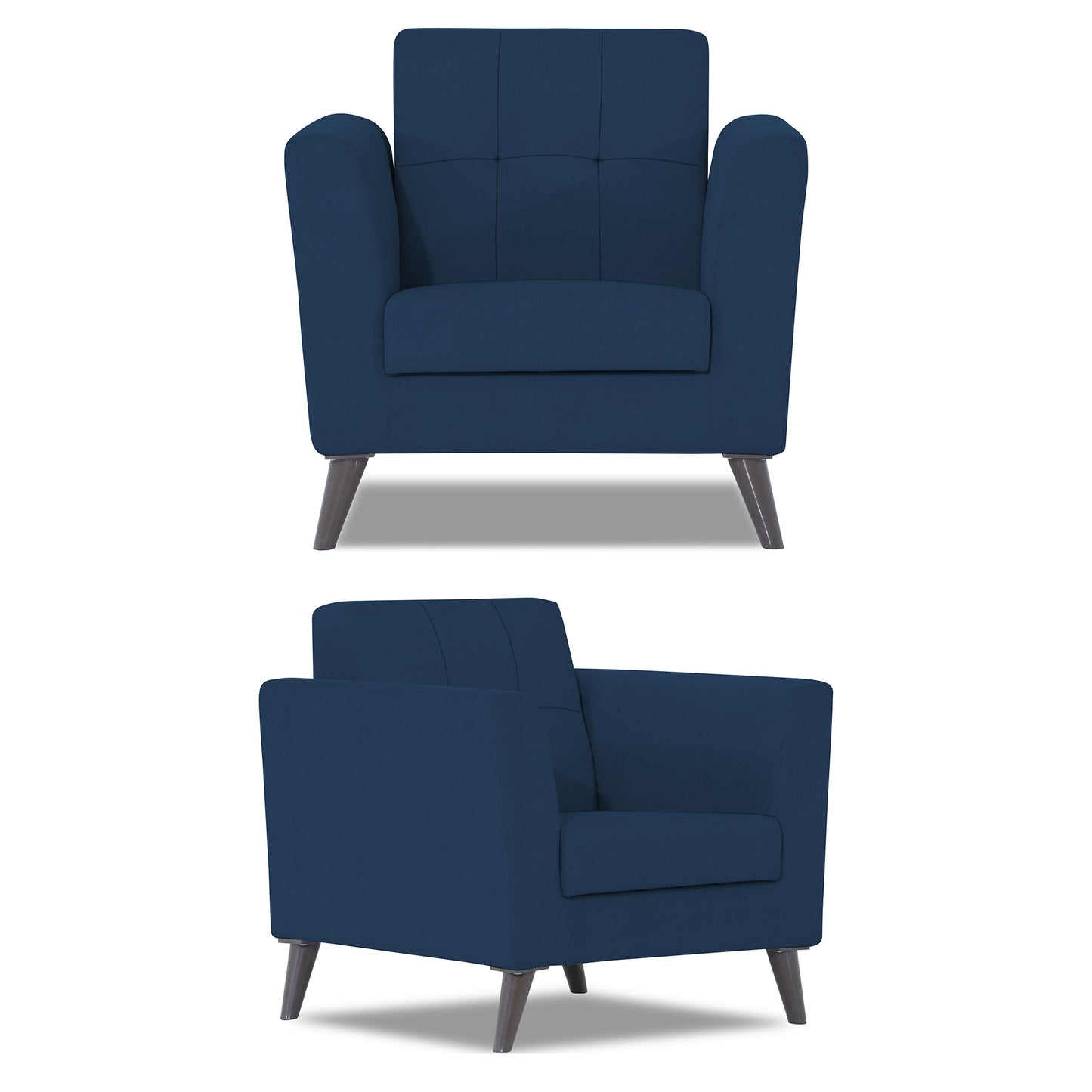 Adorn India Dannis 3+1+1 5 Seater Sofa Set