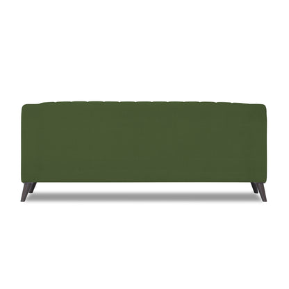 Adorn India Premium Laurel 3 Seater Sofa (Green) (3 Year Warranty)
