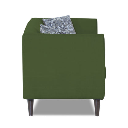 Adorn India Mason 3 Seater Sofa (Aqua Blue)