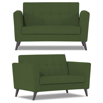Adorn India Dannis 3+2 5 Seater Sofa Set (Green) (3 Year Warranty)