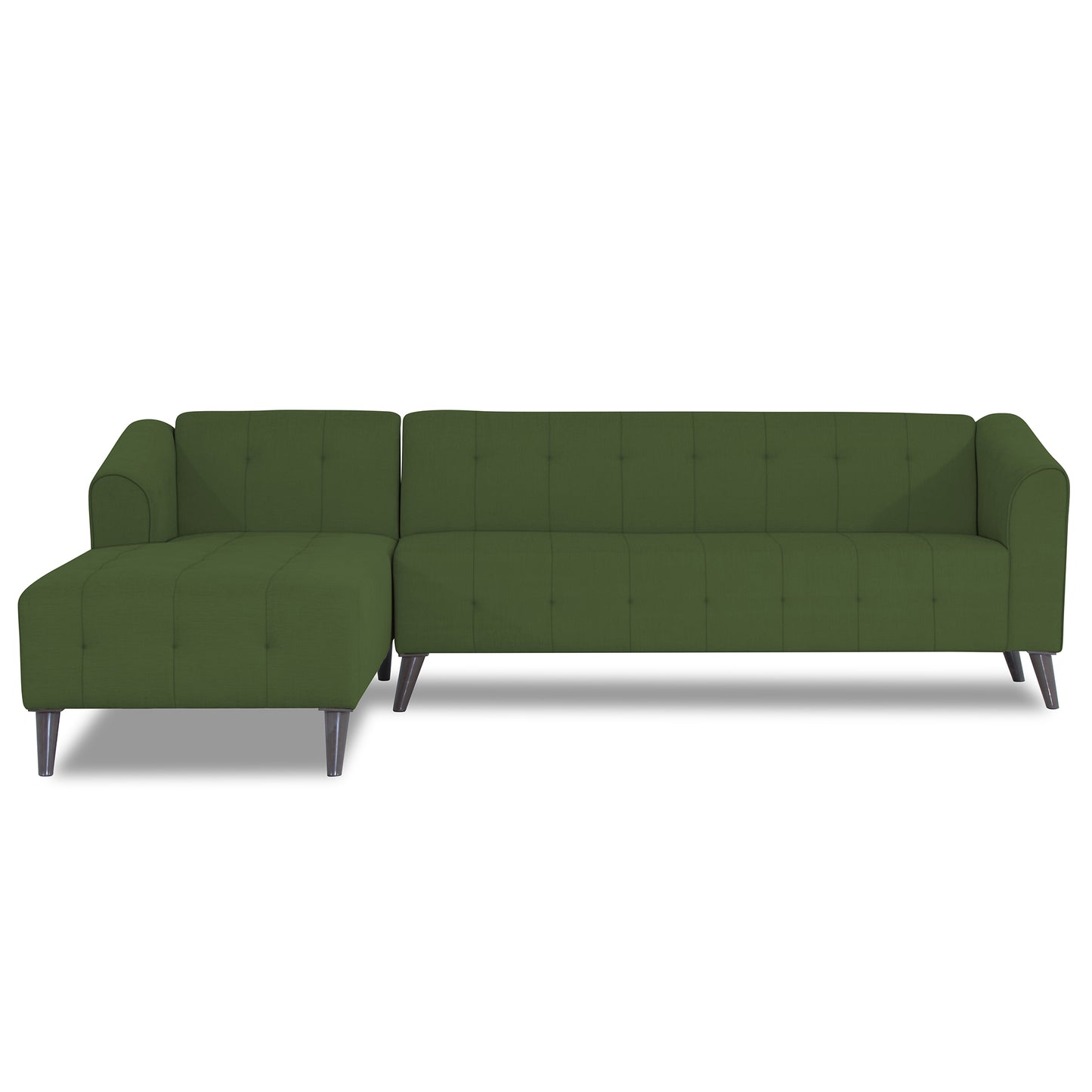 Adorn India Exclusive Mystic L Shape 6 Seater Sofa Set (LHS) (3 Year Warranty)