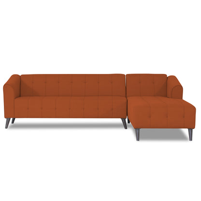 Adorn India Exclusive Mystic L Shape 6 Seater Sofa Set (RHS) (3 Year Warranty)