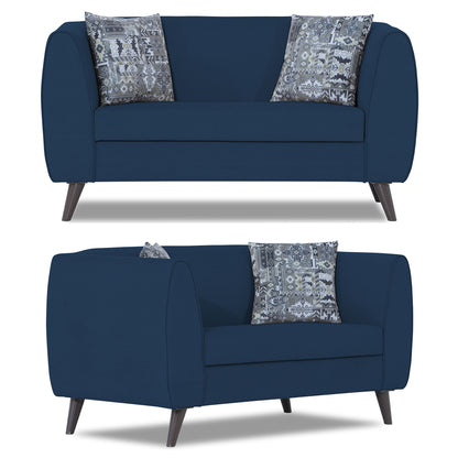 Adorn India Mason 3+2+1 6 Seater Sofa Set (Aqua Blue)