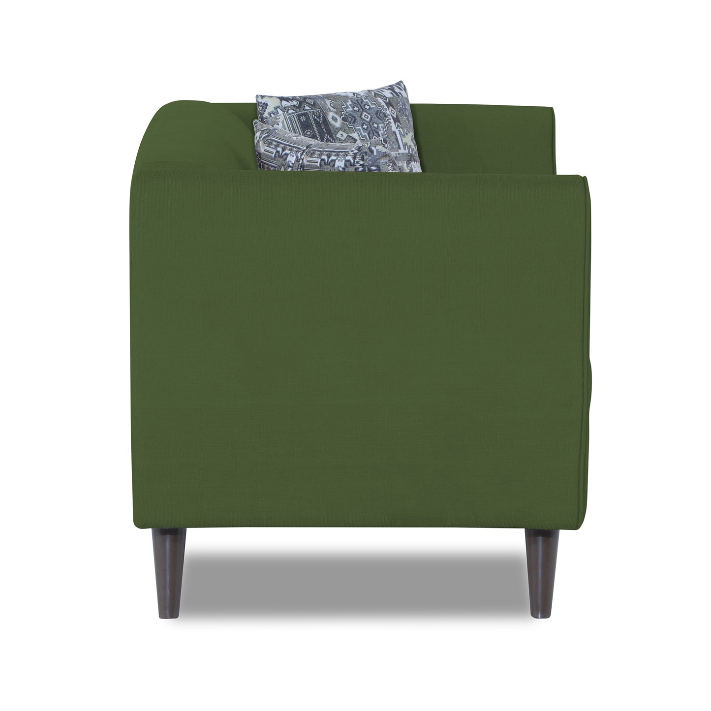 Adorn India Mason 2 Seater Sofa (Aqua Blue)