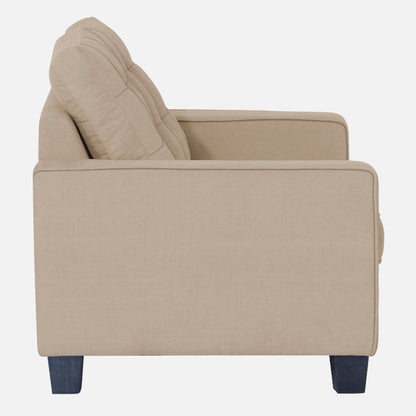 Adorn India Raptor 2 Seater Sofa (Beige)