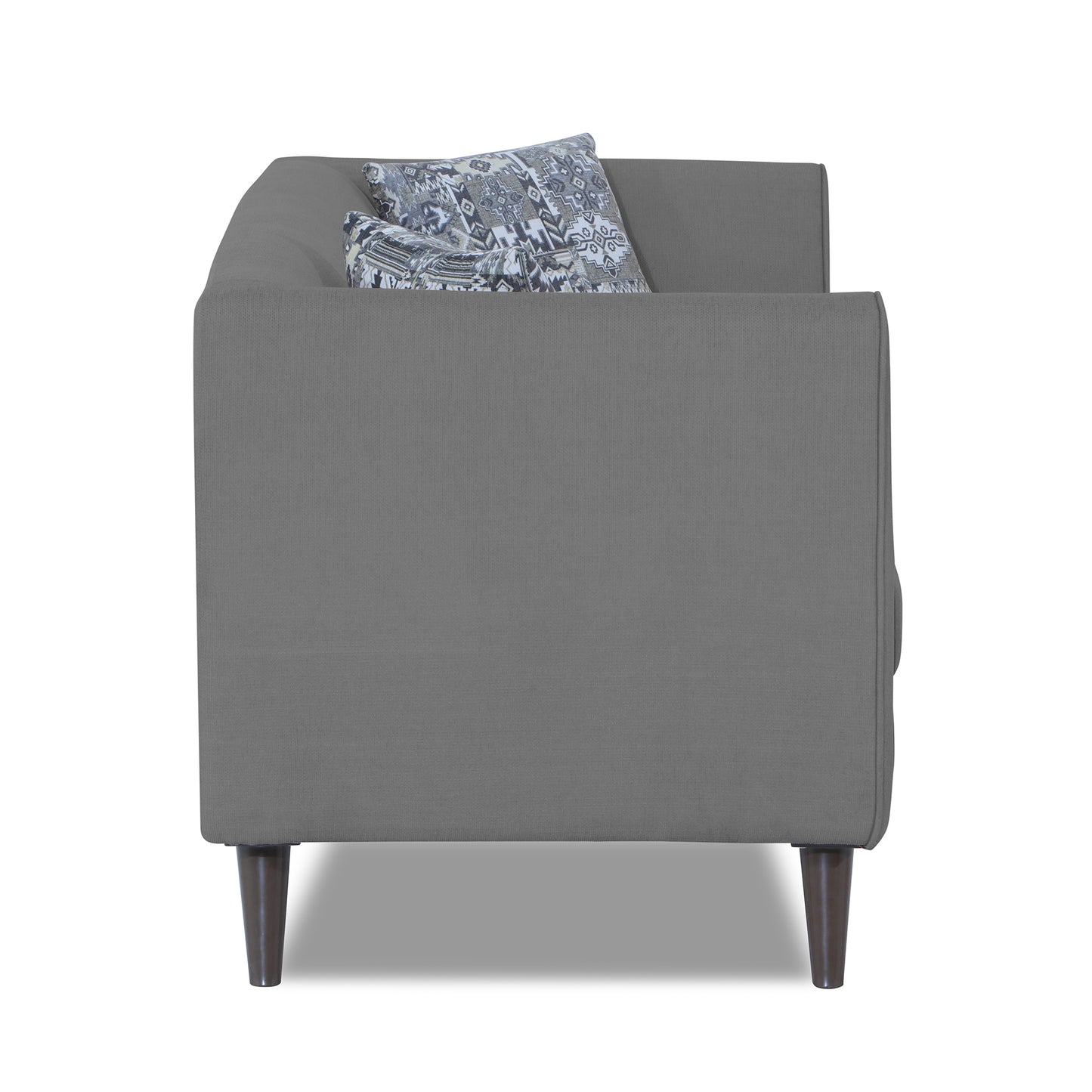 Adorn India Mason 3 Seater Sofa (Aqua Blue)