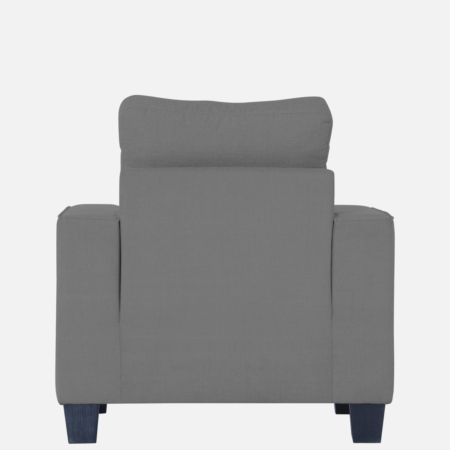 Adorn India Raptor 1 Seater Sofa (Grey)