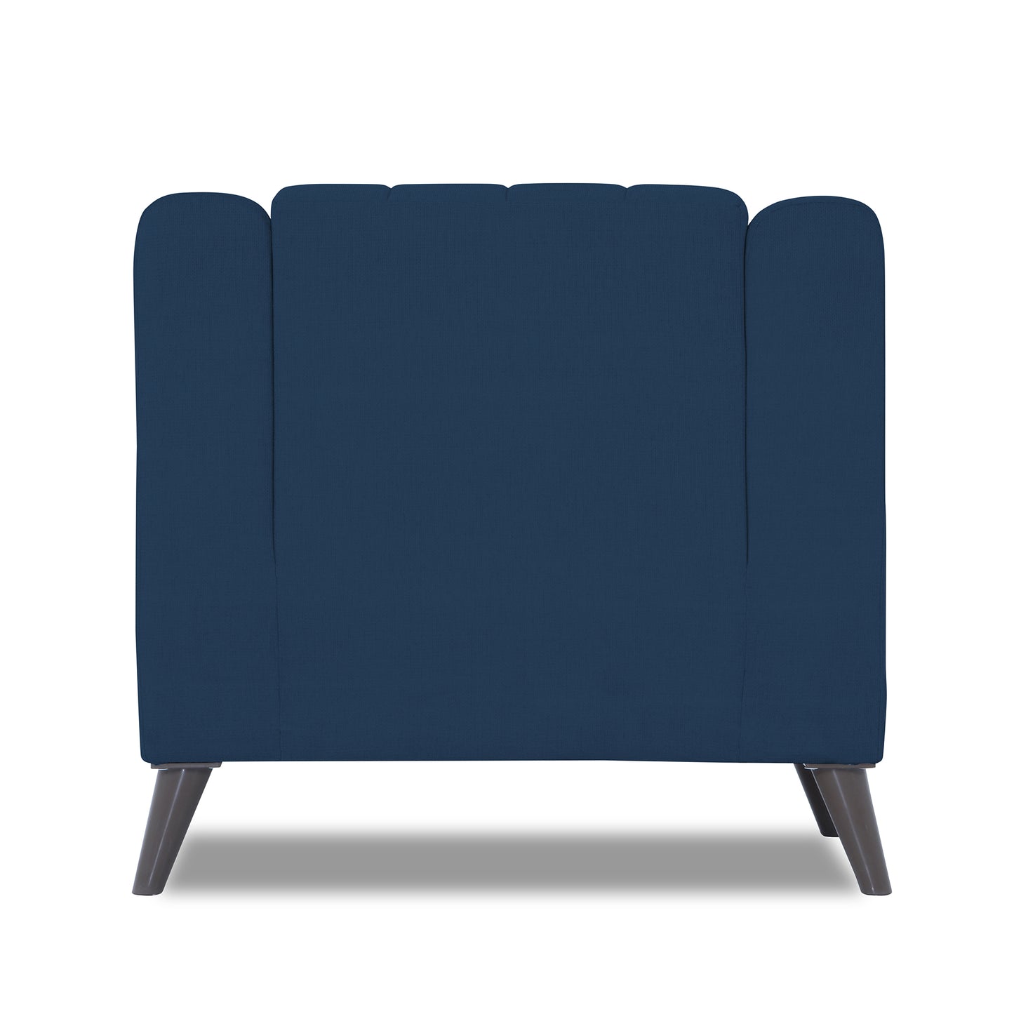 Adorn India Premium Laurel 1 Seater Sofa (Blue) (3 Year Warranty)