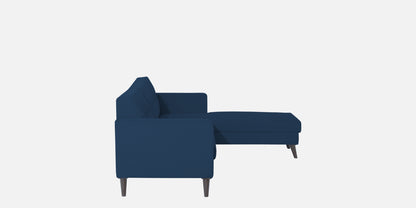 Adorn India Chilly L Shape 6 Seater Sofa Set RHS (Blue) (3 Year Warranty)