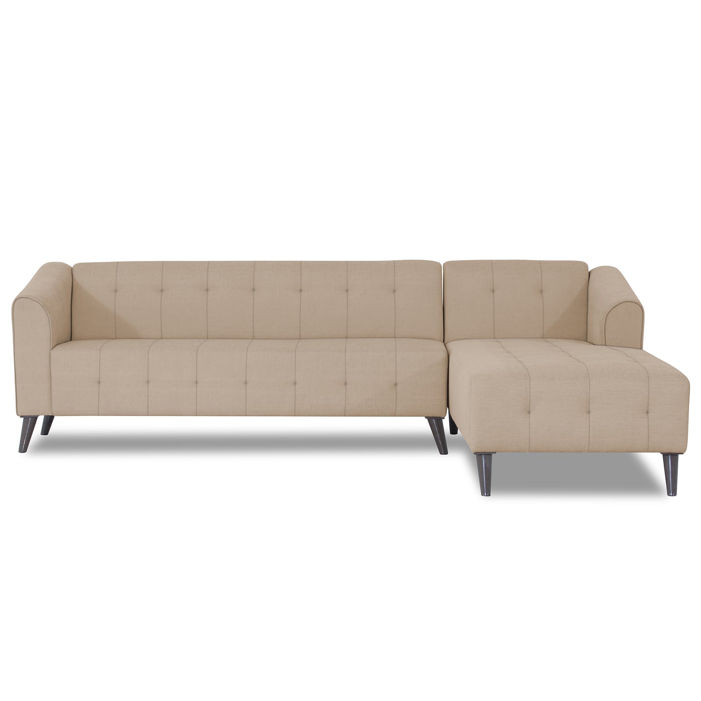 Adorn India Exclusive Mystic L Shape 6 Seater Sofa Set (RHS) (3 Year Warranty)