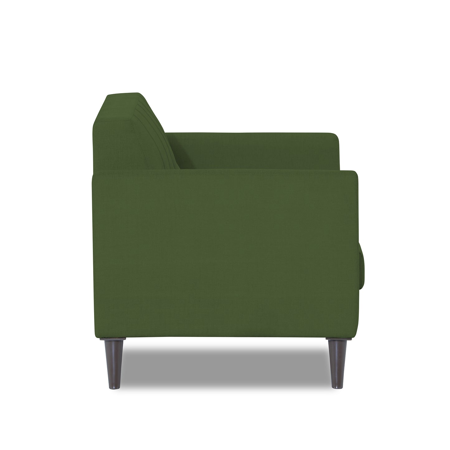 Adorn India Daniel 2 Seater Sofa (Green) (3 Year Warranty)