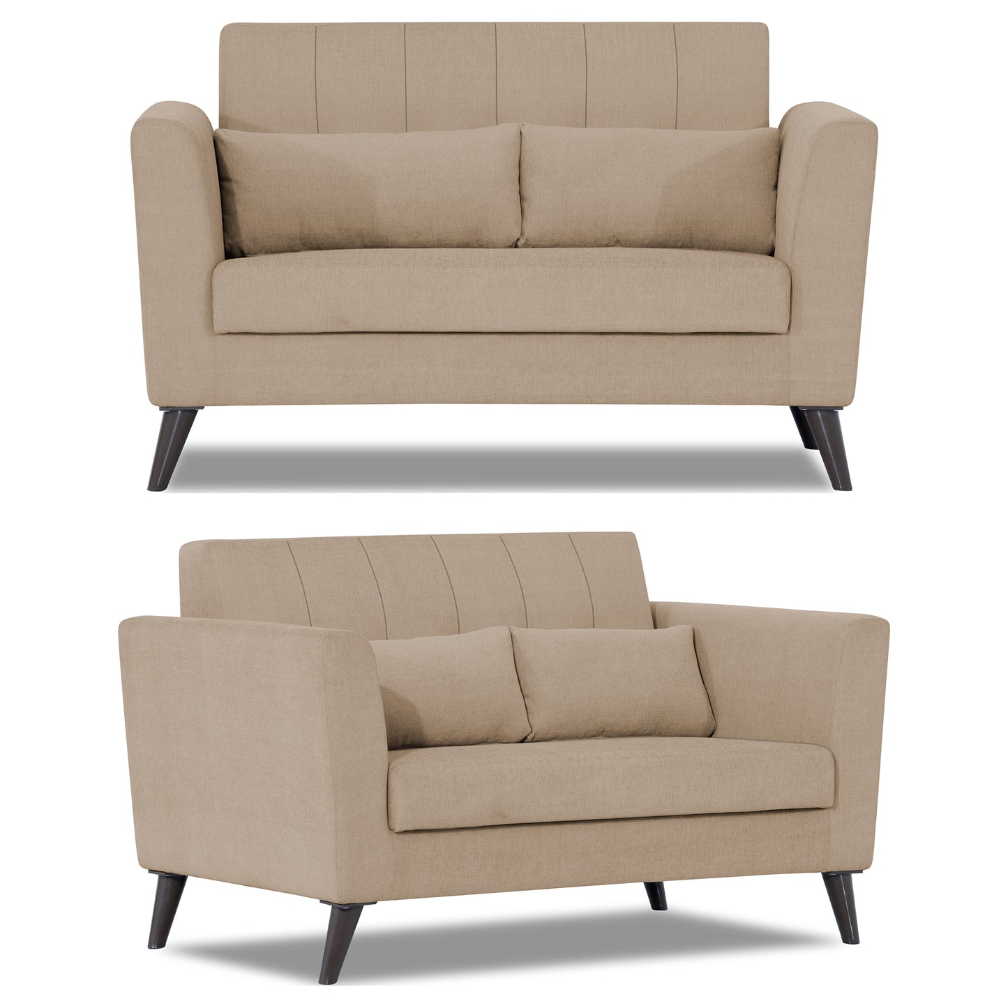 Adorn India Daniel 3+2 5 Seater Sofa Set